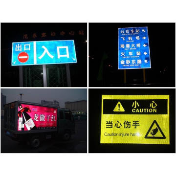 Reflective Traffic Sign for Road Safety (reflective workzone film)